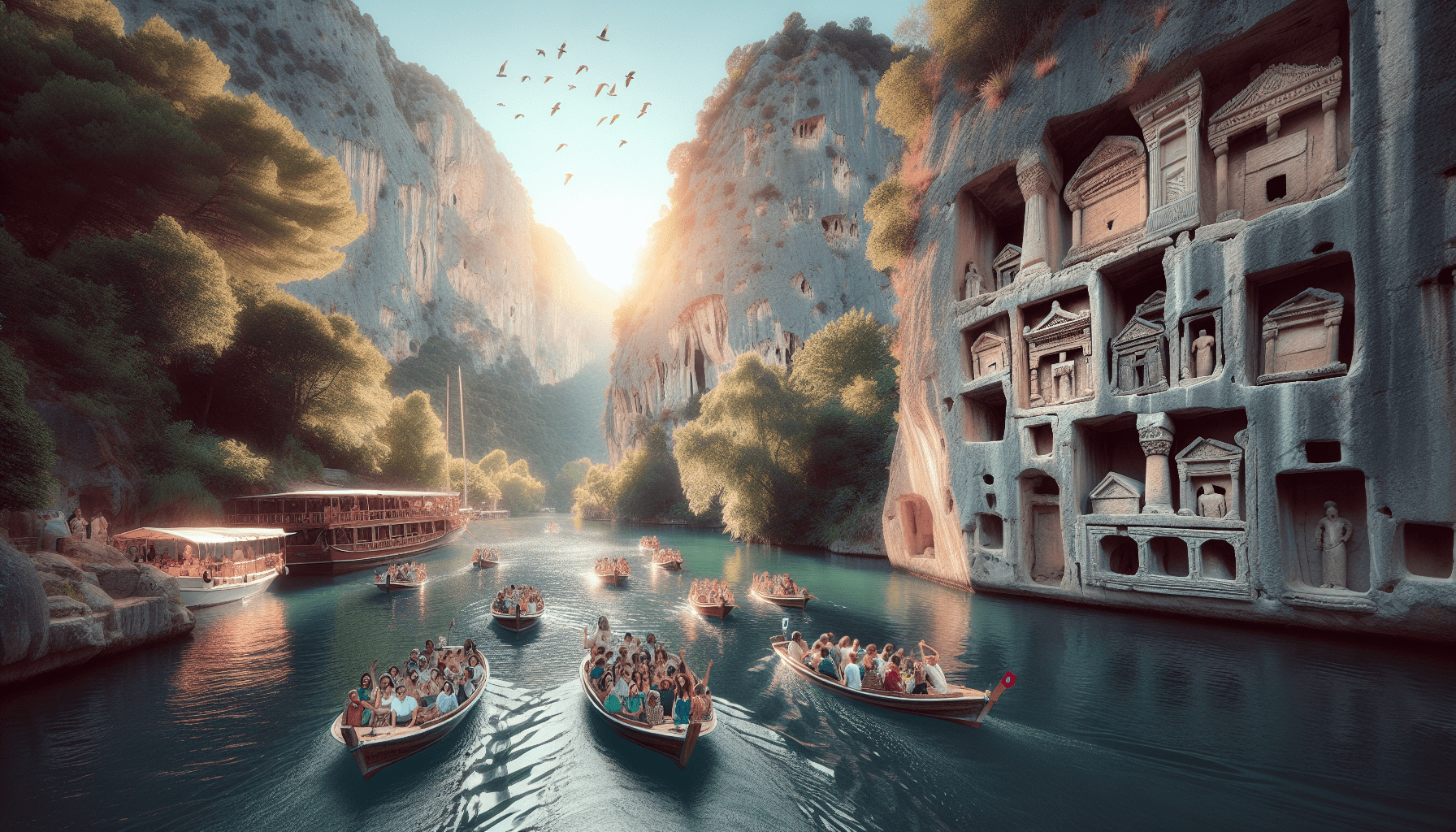 Dalyan Fluss