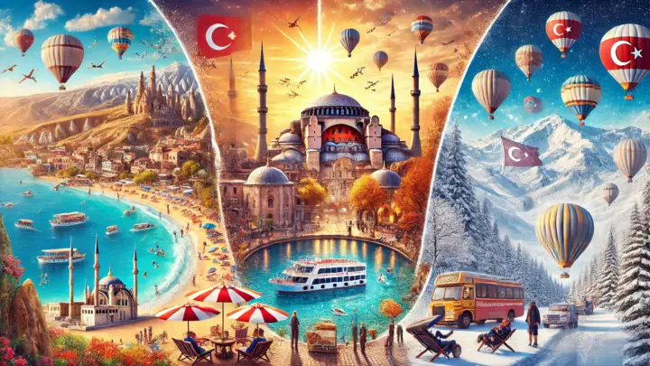 Beste Reisezeit für die Türkei