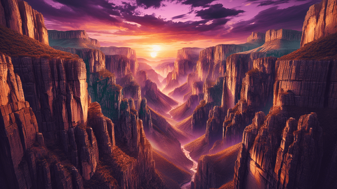 atemberaubende Canyons und Schluchten der Türkei