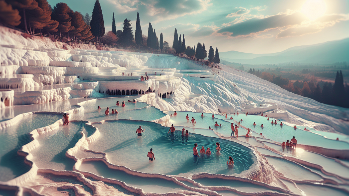 Besuch der Kalksinterterrassen von Pamukkale