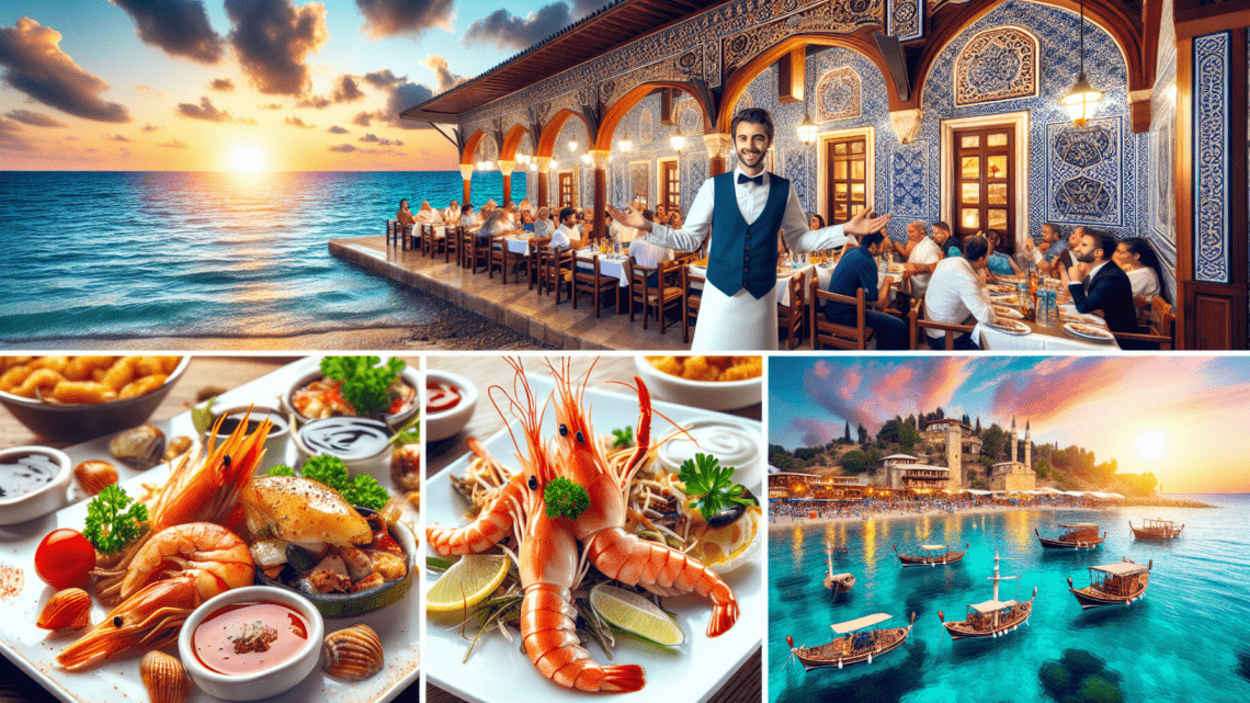 die besten Restaurants mit Meeresfrüchten in der Türkei