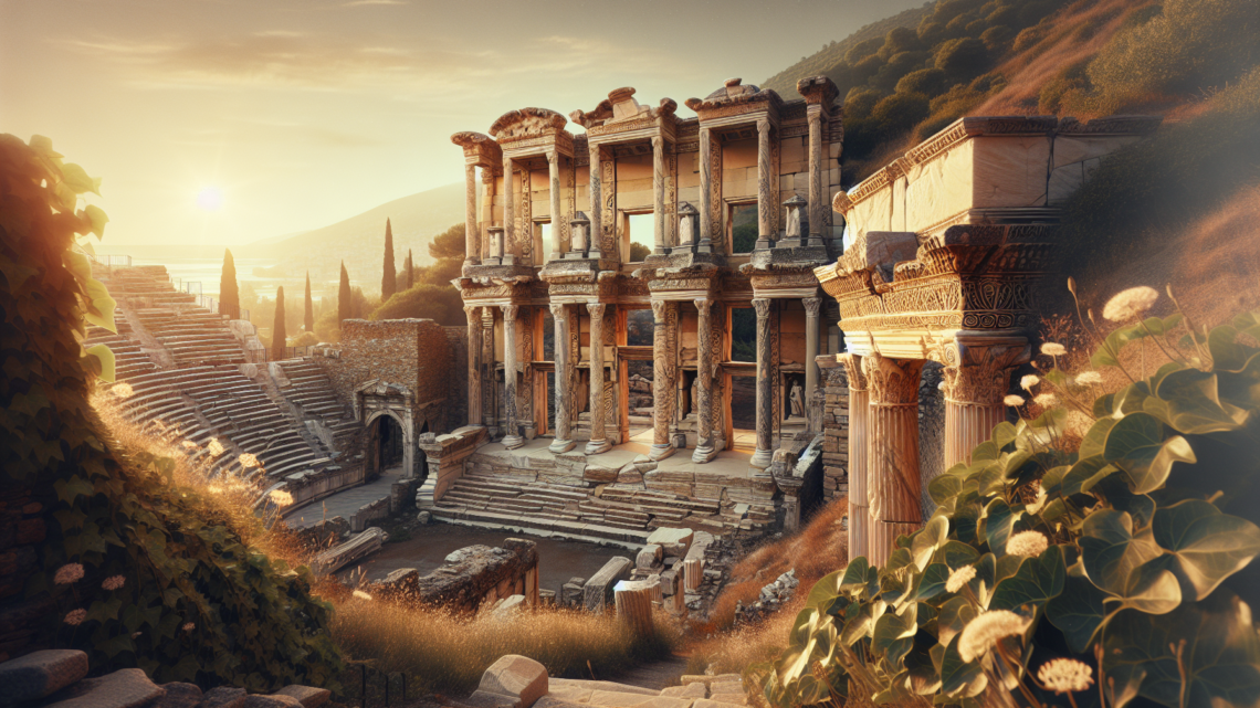 Entdeckung der antiken Ruinen von Ephesos