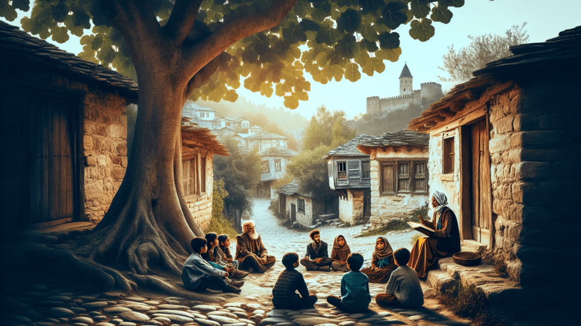 historische Dörfer und ihre Geschichten