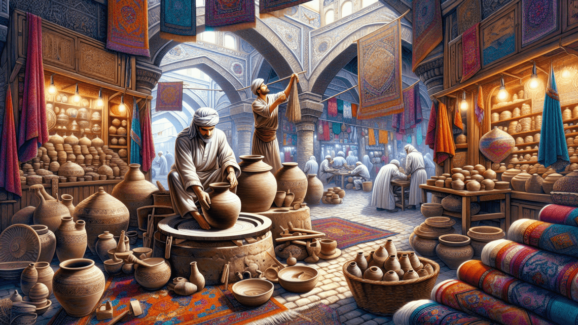 traditionelle Handwerkskunst in der Türkei