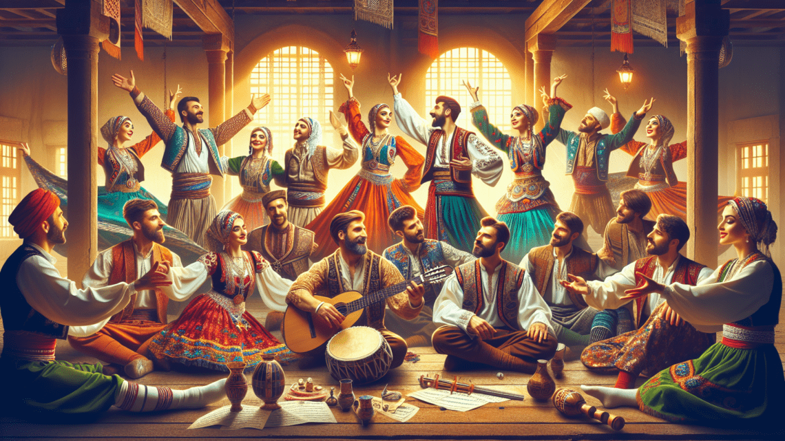 traditionelle Tänze und Folklore der Türkei