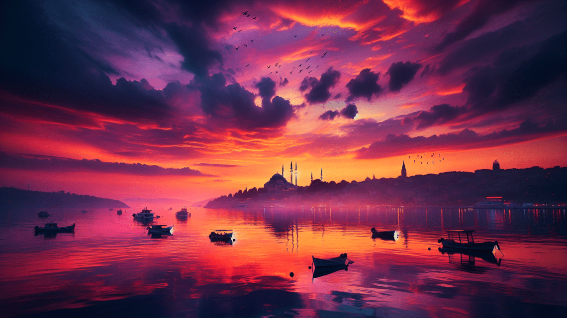 wo man die besten Sonnenuntergänge der Türkei erlebt