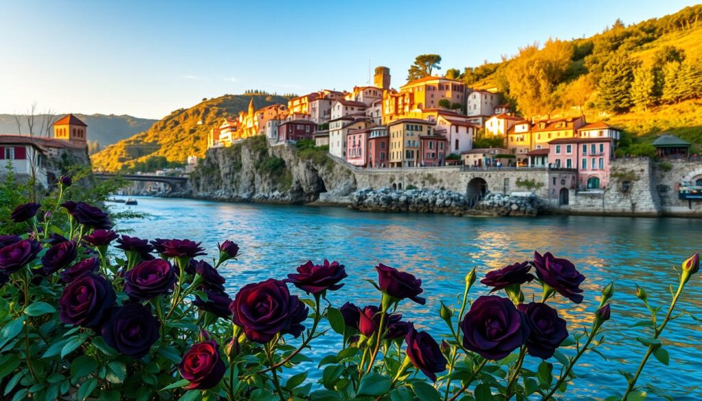 Halfeti Reisezeit schwarze Rose