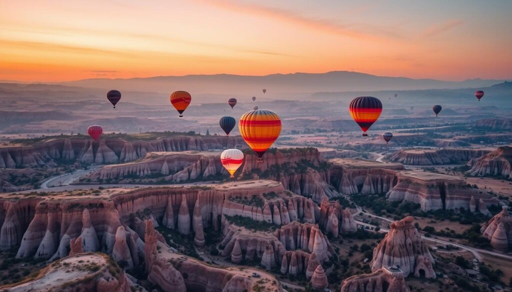 Heißluftballons über Kappadokien