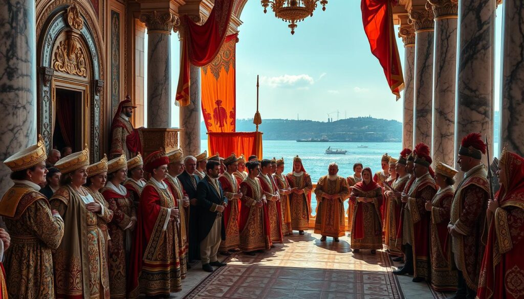 Höfische Zeremonien in Konstantinopel