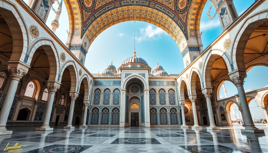 Innenhof der Blauen Moschee