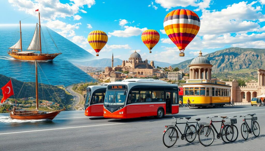 Transportmittel in der Türkei