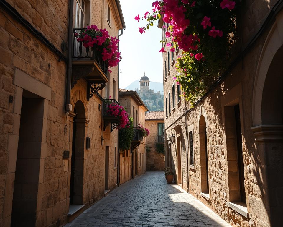 Historische Gassen in der Altstadt von Side