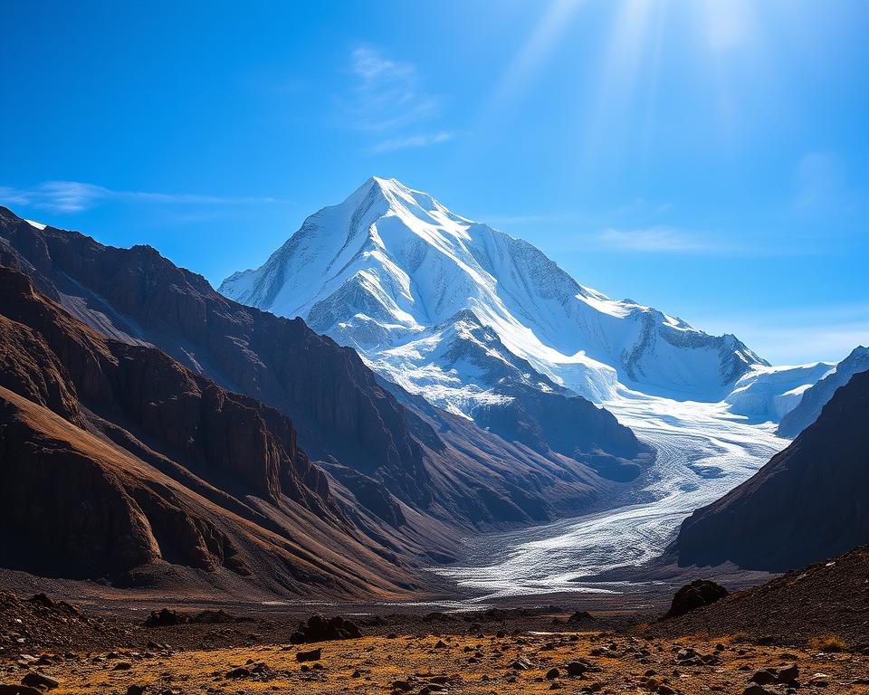 Höhe Ararat Berggipfel