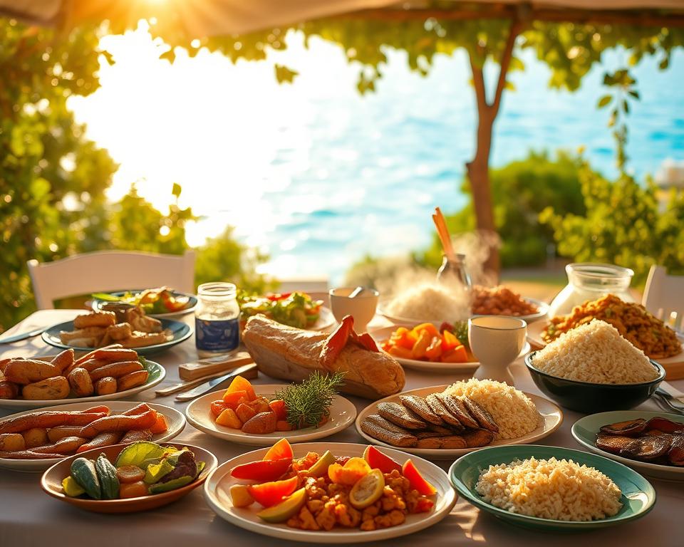 Zypriotische Küche mediterrane Gerichte