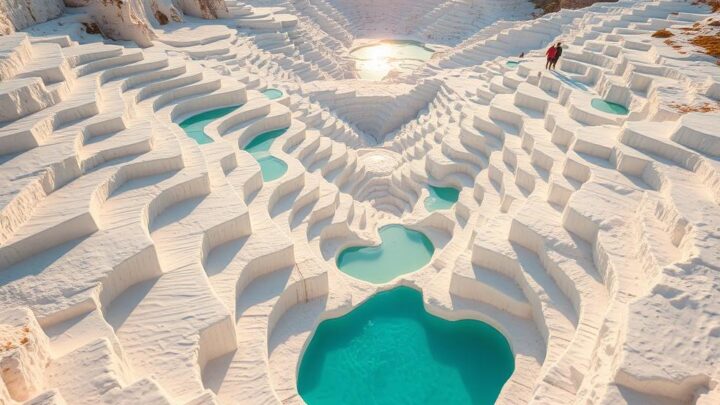 Kalksinterterrassen Türkei: Ihre Reise zu den Travertinterrassen