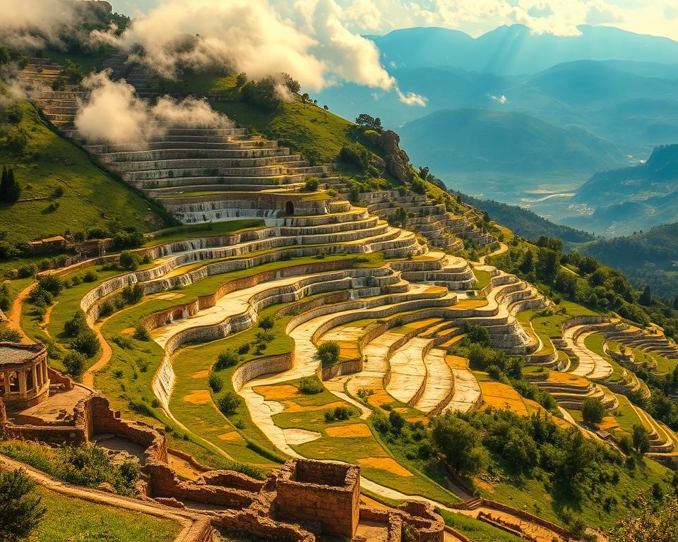 Travertinterrassen Formation